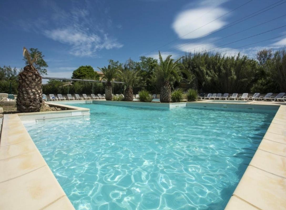 Maison de vacances dans résidence avec piscine Arlés Exterior foto